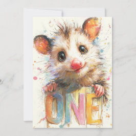 Tarjeta Opossum Birthday Card