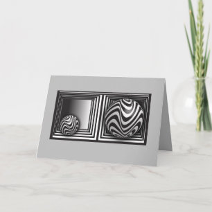 Tarjeta óptica a través de formas