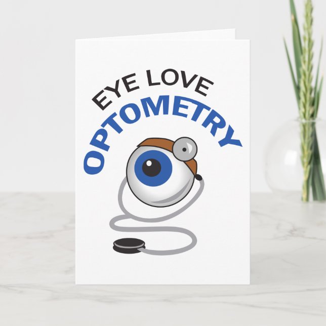 Tarjeta Optometría De Amor Ocular (Anverso)