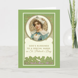 Tarjeta Oración de bendición del Día de San Patricio para 