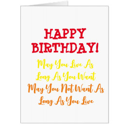 Tarjeta Oración de cumpleaños