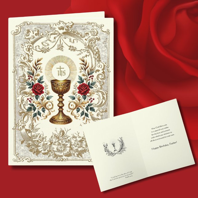 Tarjeta Oración de cumpleaños Eucaristía Sacerdote de las  (Subido por el creador)