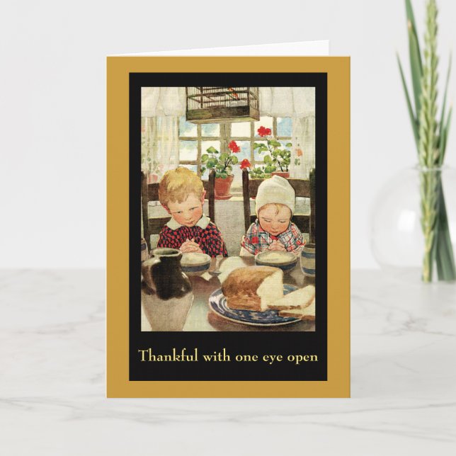 Tarjeta Oración de la cena (Anverso)