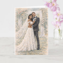 Tarjeta Oración Divertida de Boda Inspirada en Ezequiel 25