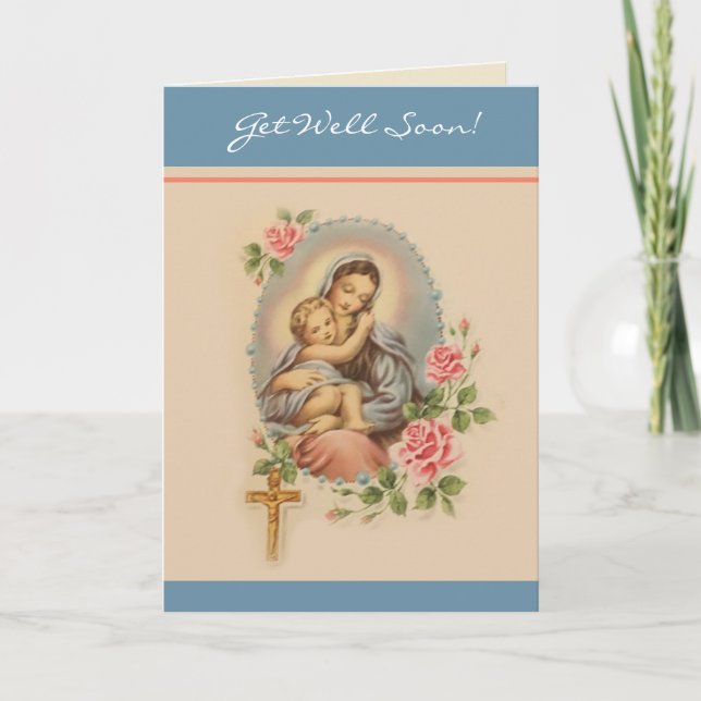 Tarjeta Oración Memorare Virgin Mary (Anverso)