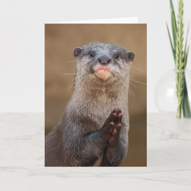 Tarjeta Oración Otter (Anverso)