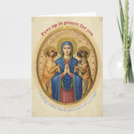 Tarjeta Oraciones de Gran Danés 