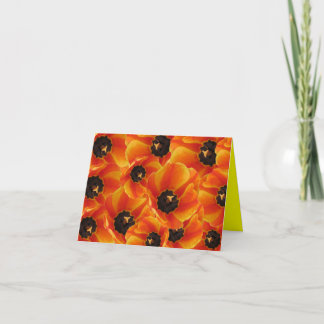 Tarjeta orangetulipssideview, orangetulip3, orangetulip...