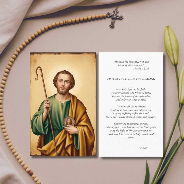 Tarjeta Oratoria Fotográfica St. Jude para enferme (Subido por el creador)