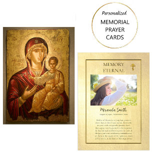Tarjeta Oratoria Oral Cristiana Ortodoxa Teotokos