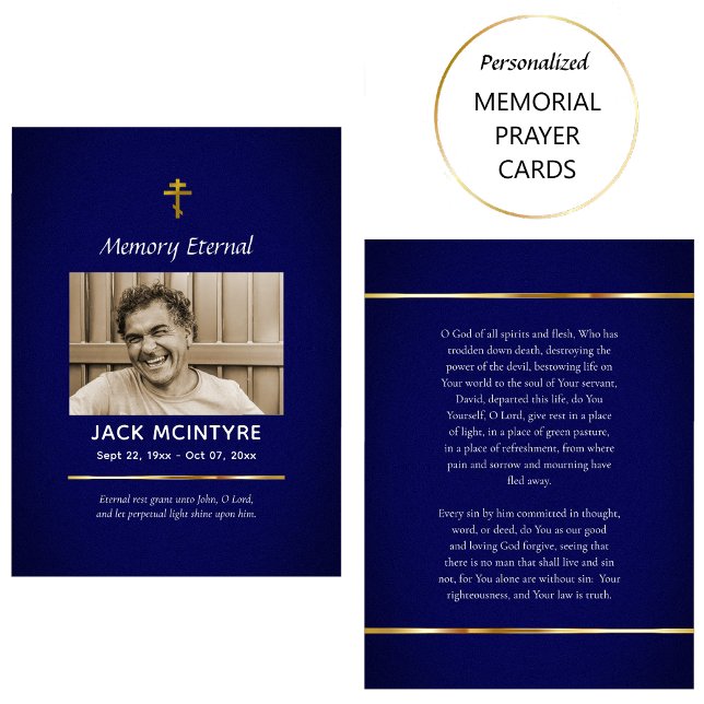 Tarjeta Oratoria Ortodoxa Ortodoxa Azul Oscuro y O (Subido por el creador)