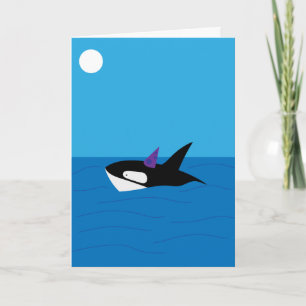 Tarjeta Orca Caprichosa, Ten una Cumpleaños de Ballena