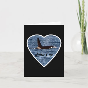 Tarjeta Orca personalizada de John Coe personalizable