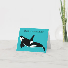 Tarjeta Orca, Personalizado de ballenas asesino mensaje el