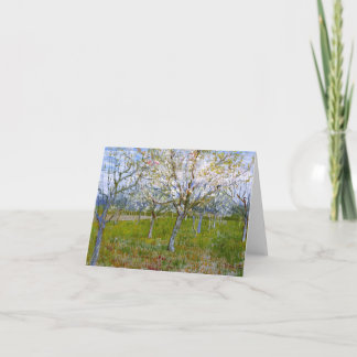 Tarjeta Orchard rosa (F555) Van Gogh Bella Artes
