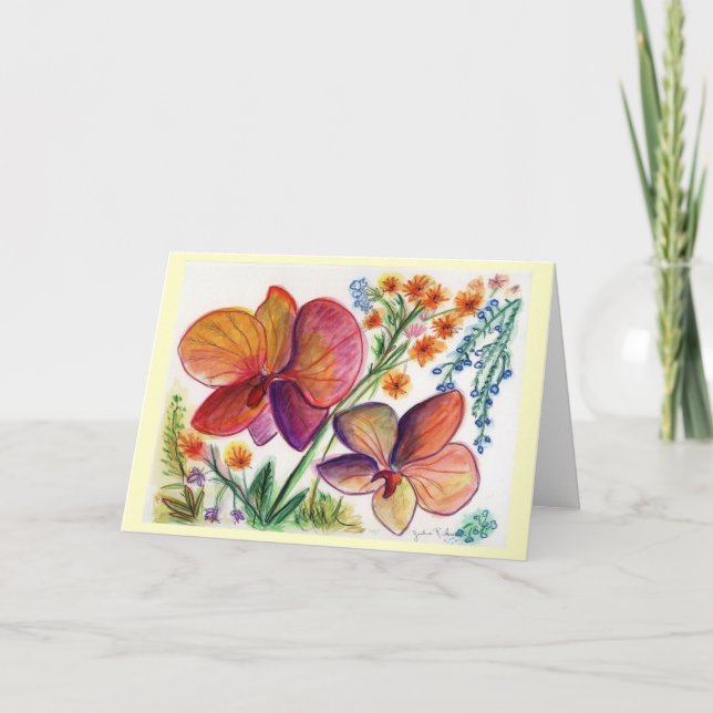 Tarjeta Orchid31 (Anverso)