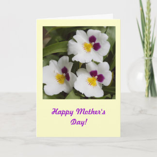 Tarjeta Orchid Mother's Day Card