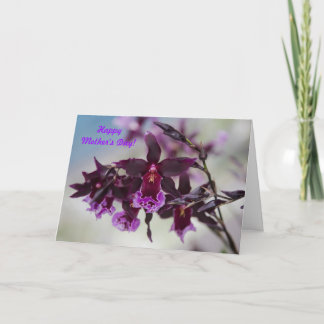 Tarjeta Orchid Mother's Day Card