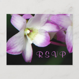 Tarjeta Orchid RSVP