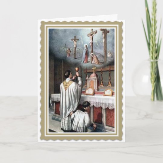 Tarjeta Ordenación Jesús del aniversario de la sacerdocio | Zazzle.es