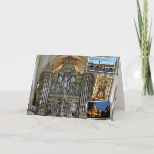 Tarjeta Órgano de la iglesia de Erfurt Prediger