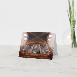 Tarjeta órgano de Wiesbaden Marktkirche