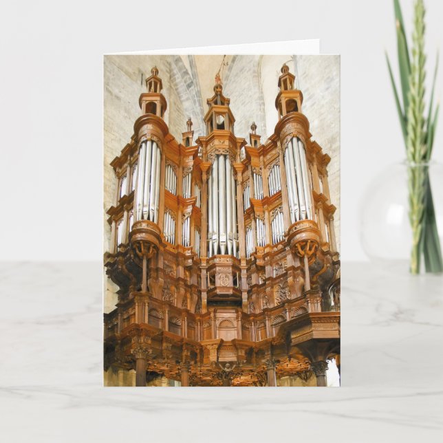 Tarjeta Órgano en el suroeste de Francia (Anverso)