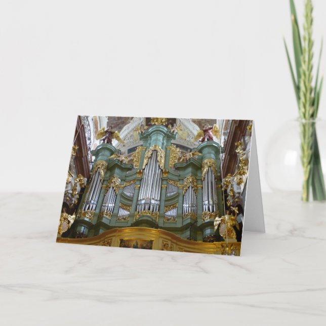 Tarjeta Órgano Pipe de Polonia (Anverso)