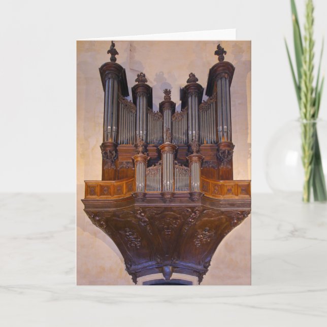 Tarjeta Órgano, Sarlat (Anverso)