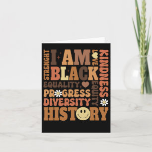 Tarjeta Orgullo africano-americano de orgullo negro histor