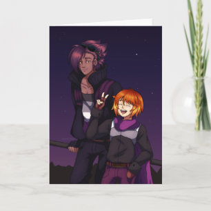 Tarjeta Orgullo asexual