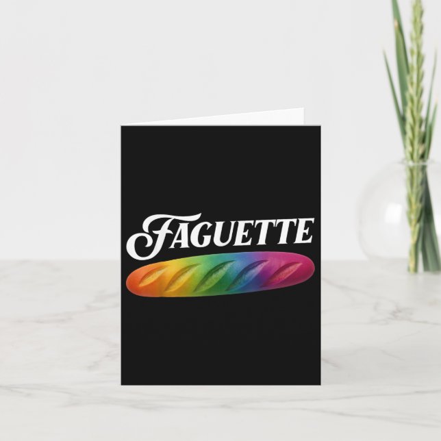 Tarjeta Orgullo de Baguette (Anverso)