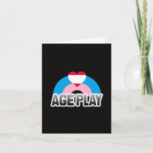 Tarjeta Orgullo de Juego de Edad