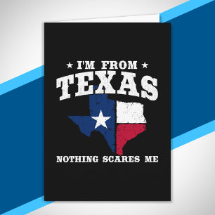 Tarjeta Orgullo de Texas - Meme de Texas - Bandera Estatal