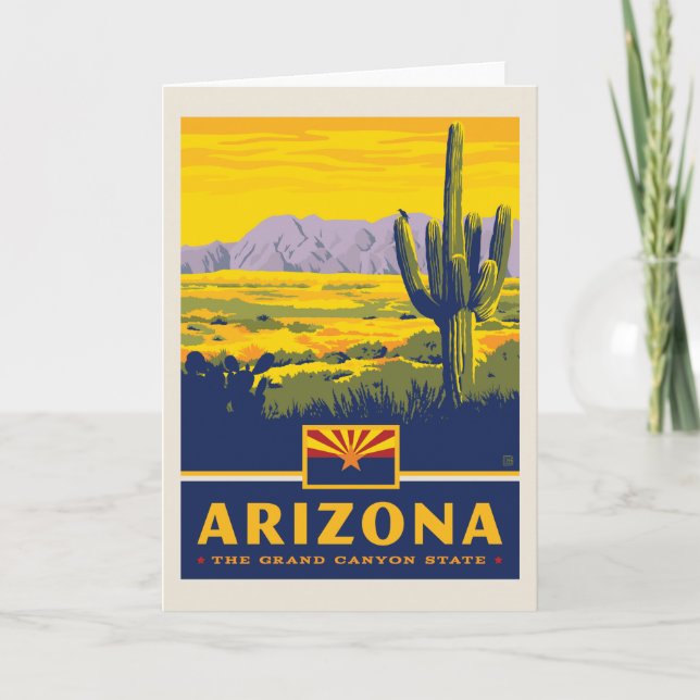 Tarjeta Orgullo del Estado | Arizona (Anverso)