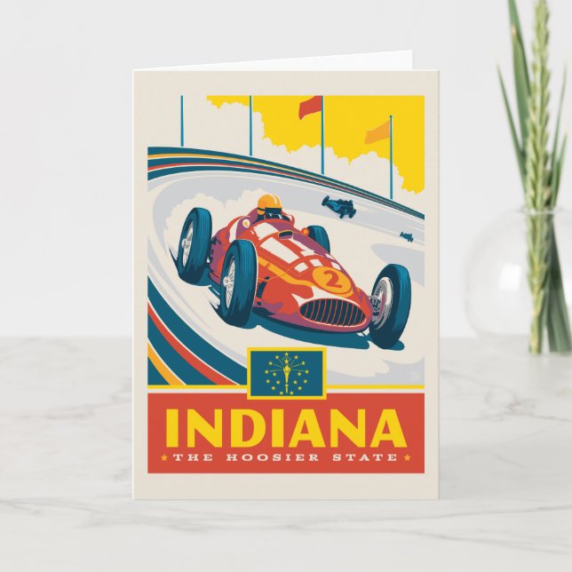 Tarjeta Orgullo del Estado | Indiana (Anverso)