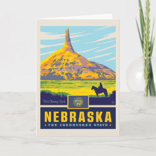 Tarjeta Orgullo del Estado   Nebraska