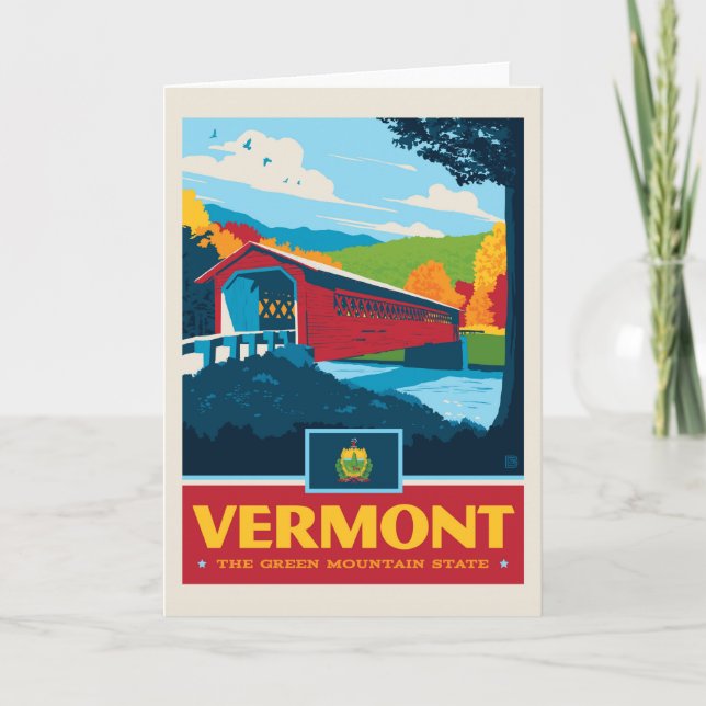 Tarjeta Orgullo del Estado | Vermont (Anverso)