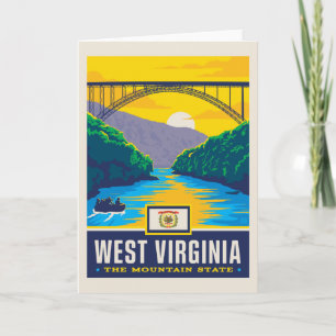Tarjeta Orgullo del Estado Virginia Occidental