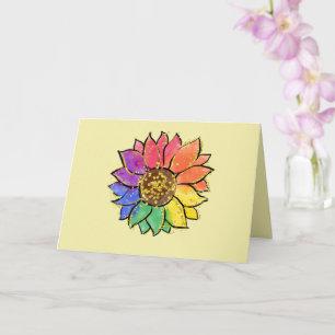 Tarjeta Orgullo del girasol 2021