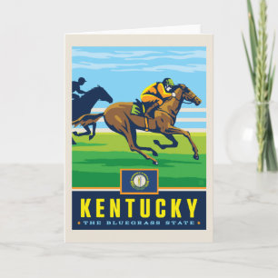 Tarjeta Orgullo el Kentucky del estado