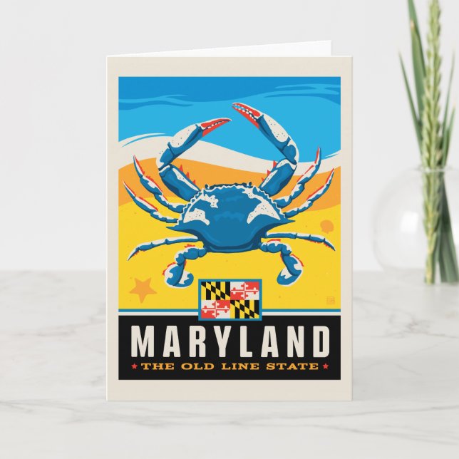 Tarjeta Orgullo el | Maryland del estado (Anverso)