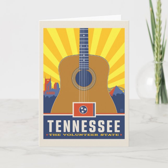 Tarjeta Orgullo el | Tennessee 2 del estado (Anverso)