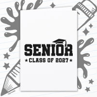 Orgullo Escolar Año de Graduación Clase Superior 2