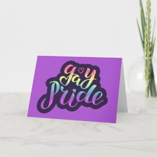 Tarjeta Orgullo gay