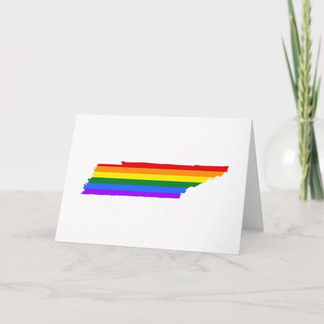 Tarjeta Orgullo Gay de Tennessee (Anverso)