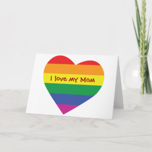 Tarjeta Orgullo gay del Día de la Madre