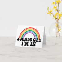 Orgullo Gay LGBT Arcoíris Suena Gay Estoy Dentro