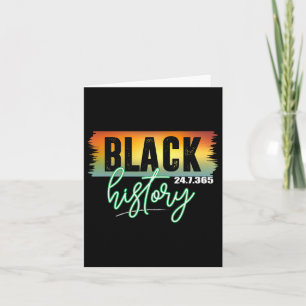 Tarjeta Orgullo por la historia negra 247365 Meses afroame