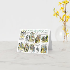 Tarjeta Orgullo y prejuicio Notecard